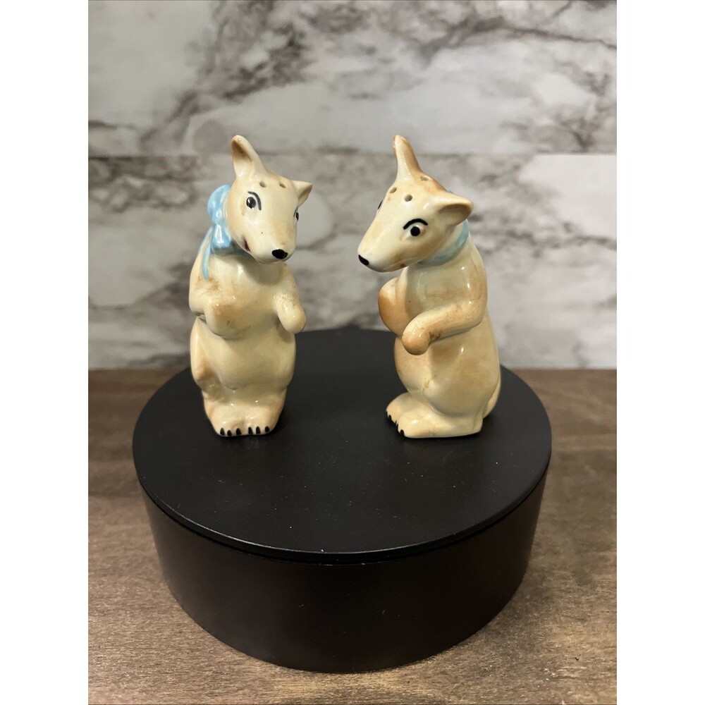 Vintage 1950's Made in Japan Kangaroo Salt and Pepper Shakers
